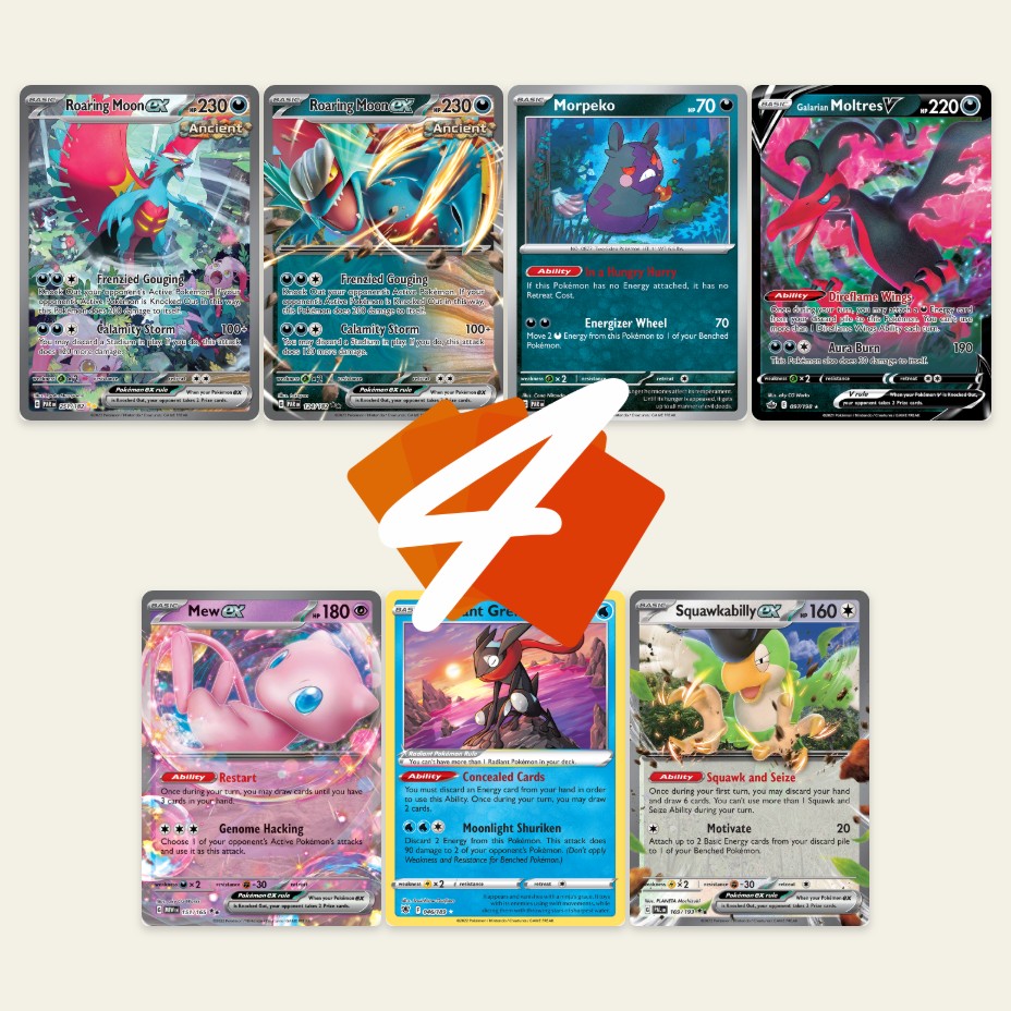 🔴 BEST TURBO DECK of 2024? Roaring Moon ex! (Pokemon Trading Card Game Live)